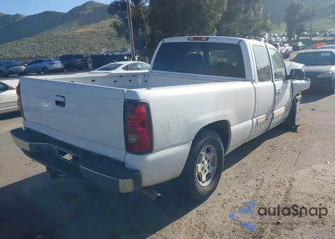 2004 Chevrolet Silverado 1500 Ls from USA, damaged, VIN 1GCEC19V84E400401